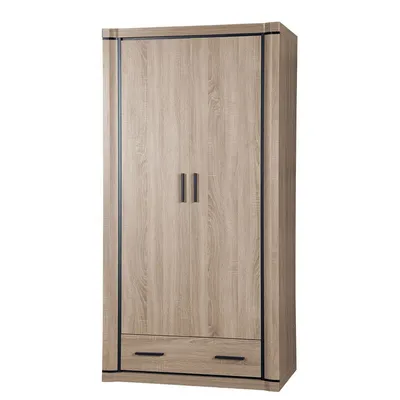 Obrázok produktu pre Šatníková skriňa ARIKA - 97 cm, dub sonoma