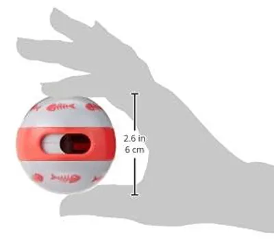 Imagen del producto de Bolas de juguete para gatos, tamaño 6 cm