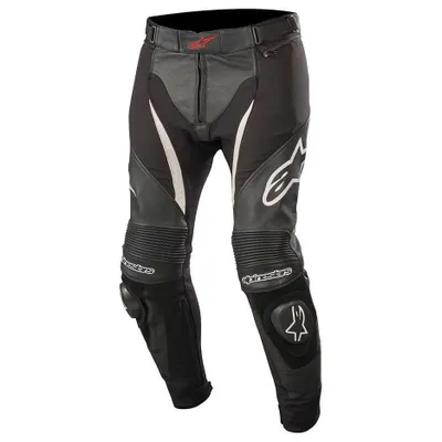 Produktbild von Alpinestars SPX Leder/Textil Hose Farben: Schwarz/Weiß, Grösse: 46