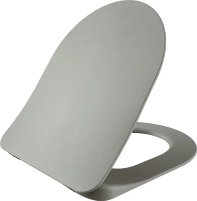 Produktbild von Creavit WC-Sitz Duroplast kühles grau mit Softclose und Edelstahlscharnieren hygienisch langlebig