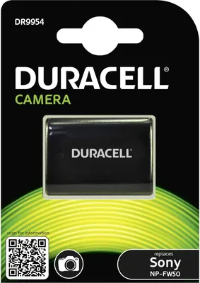Produktbild von Duracell Li-Ion Akku 1030mAh für Sony NP-FW50