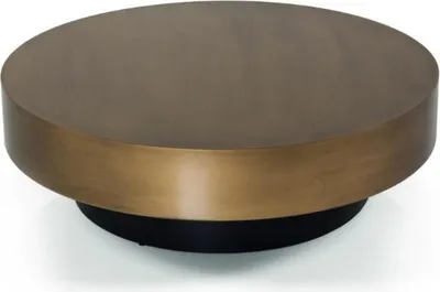 Immagine prodotto di Tavolino da caffè di design Tavoli da soggiorno mobili in acciaio inox oro tavolo rotondo