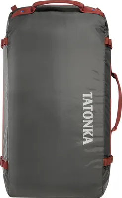 A studio shot of a duffle bag.