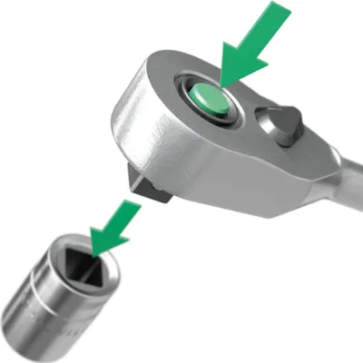 Produktbild von Stahlwille 415QRL N 11111040 Forward/reverse ratchet 1/4 (6.3 mm)