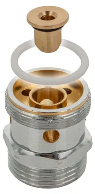 Produktbild von tecuro Rohrbelüfter für Auslaufventile, M28x1 AG x 3/4 Zoll AG, Messing CW617N verchromt