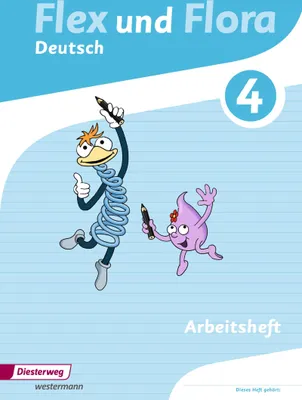 Produktbild von Flex und Flora 4. Arbeitsheft Deutsch. Für die Ausleihe