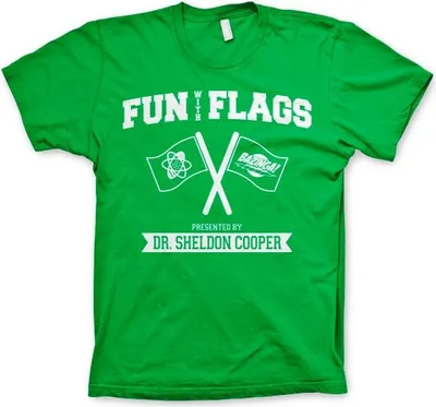Produktbild von Fun With Flags T-Shirt - Small - Green