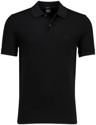 Produktbild von BOSS Black Pallas Polo schwarz 2-knöpfig