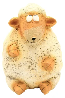 Produktbild von Gartenfiguren von Hahn, Huhn, Schwein, Schaf oder Kuh für den Außenbereich - Dekorative Tierfiguren für den Bauernhof