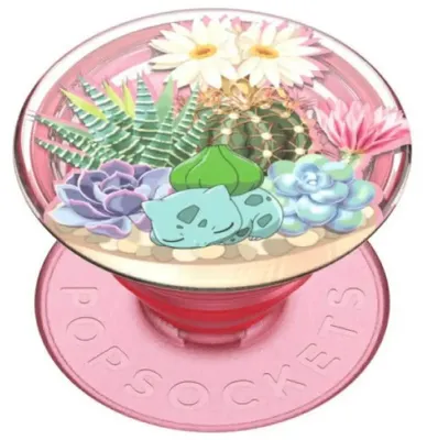 Immagine prodotto di Popsockets 2 Bulbasaur Supporto per terrario e supporto per telefono