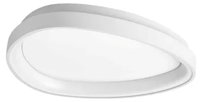 Produktbild von Ideal Lux 341439 GEMINI Deckenleuchte D425mm LED 24W 2450/1800lm 2700K weiß EIN-AUS