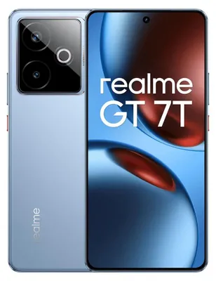 Obrázok produktu pre realme GT 7T, 17,3 cm (6.8"), 12 GB, 256 GB, 50 MP, Android 15, Modrá