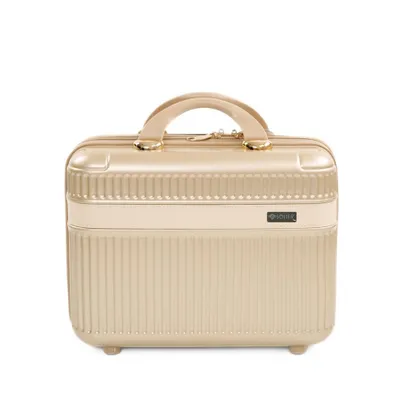 Produktbild von Reisekoffer Solier NOKIRO 14" ABS gold
