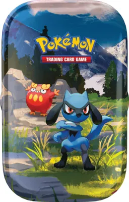 Produktbild von Mini Tin Box Riolu & Flampion | Pokemon Trading Sammel-Karten deutsch