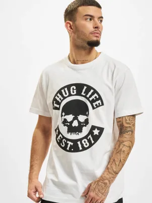 Immagine prodotto di Maglietta da uomo Thug Life B.Skull bianco - S