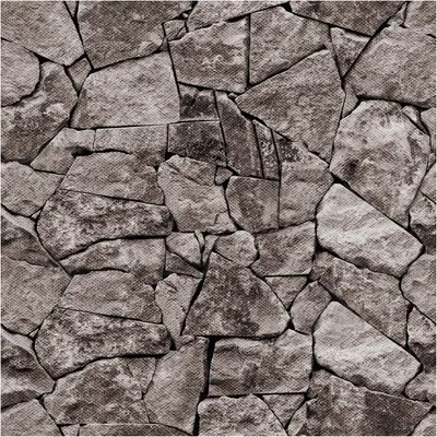 Produktbild von Tapeteneffekt-Aufkleber – SAMOAISCHE STEINE – 50 x 50 cm