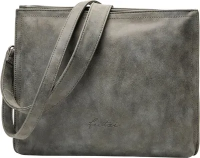 Produktbild von Fritzi aus Preußen Schultertasche Mimie02 Vintage Hobo Bag Anthra grau