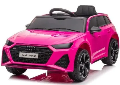 Produktbild von Audi RS6 - Kinder Elektroauto - 12V - mit Fernbedienung - Rosa