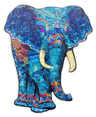 Image de Puzzle animal : Éléphant - A3 - Bois