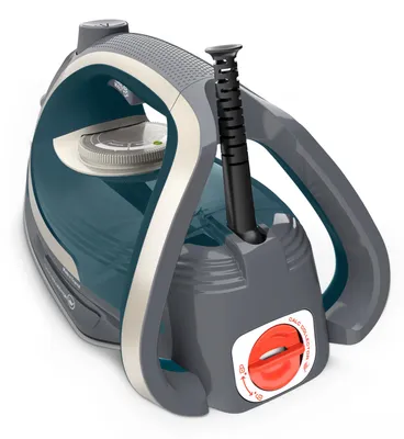Produktbild von Tefal Dampfbügeleisen  Ultragliss Plus FV6842E0  mit automatischer Abschaltung - Grundplatte: Durilium Airglide - 2800 W - ivory/blue