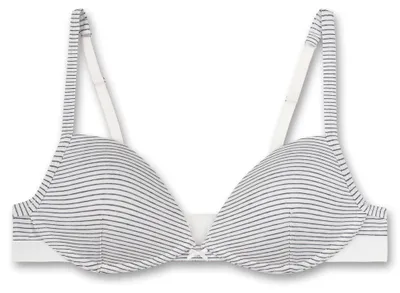 Produktbild von Sanetta Mädchen Soft-Cup Bra off-white Ringel 65A