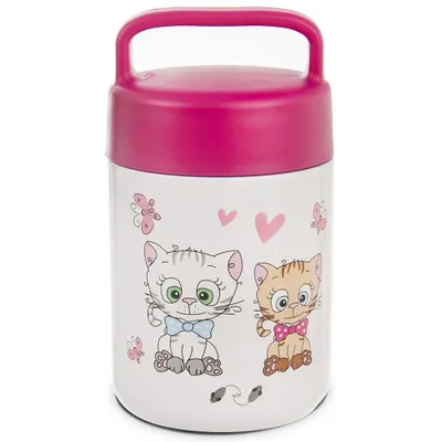 Produktbild von Orion Thermobehälter | Warmhaltebox | Lunchbox KATZEN für Kinder 0,48l