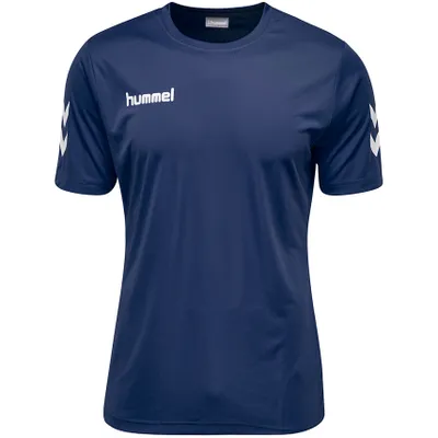 Produktbild von Hummel Unisex Kinder Core Polyester Tee T-Shirt - 103756, Farbe:Dunkelblau, Textil:140-152