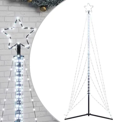 Produktbild von vidaXL LED Weihnachtsbaum 525 LEDs Kaltweiß 302 cm