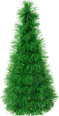 Zdjęcie produktu dla Clayre & Eef Dekoracja świąteczna Choinka Ø 12x27 cm zielony plastik
