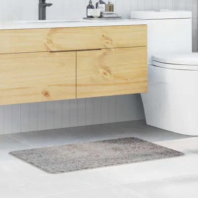 Produktbild von Rutschfeste Badmatte Grau 60 x 90 cm PP