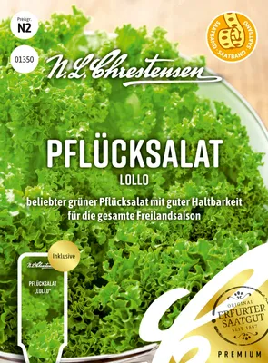 Artikelbild 1 von 'Pflücksalat Lollo' aus der Kategorie Pflücksalatsamen