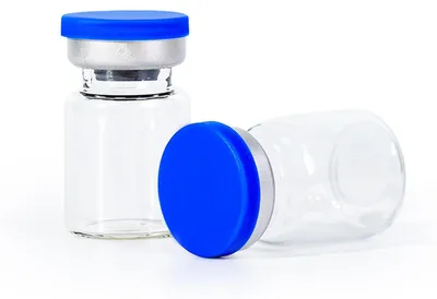 5 ml sterile Glasfläschchen mit Deckel, 10 Stück, laborversiegelt