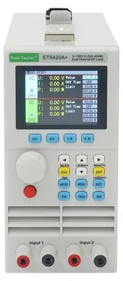 Image de Charge électronique DC – Testeur de charge programmable – 0 à 150 V, 0 à 30 A – 400 W – Écran LCD – Interface USB – Test de batterie/alimentation – 31 x 9 x 19 cm