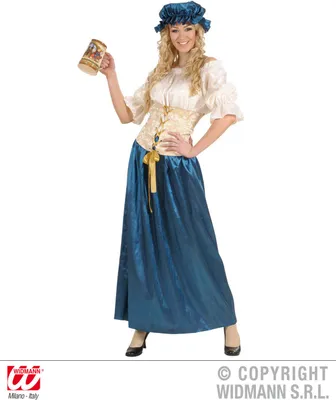 Produktbild von Kostüm Renaissance Taverne Gr. M - XL - Kellnerin Mittelalter  Gr. XL