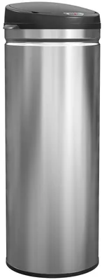 Produktbild von 50 Liter Sensor Mülleimer mit Soft Close Funktion, Büros, Silberfarben, für Büro & Küche