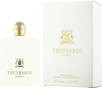 Produktbild von Trussardi Donna, Frauen, 100 ml, Nicht nachfüllbare Flasche, Zitrone, Yuzu, Blumig, Jasmin, Orangenblüte, Seerose, Holz