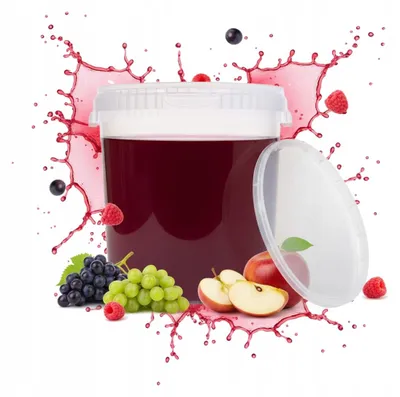 Immagine prodotto di Contenitore per bevande da 33 litri, secchio trasparente per liquori, vino e birra