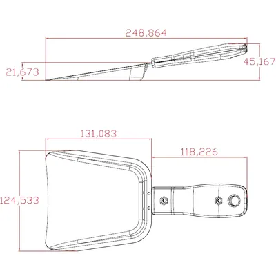 Produktbild von Syntrox Germany Edelstahl Gyros- und Dönerschaufel für Dönergrill – Praktische Fleischschaufel mit Kunststoffgriff, 249x125x45 mm