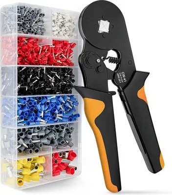 Produktbild von Abisolierzange - Tangenzange - Crimpzange - Kabelschuhe-Zange - Kabelcrimpzange