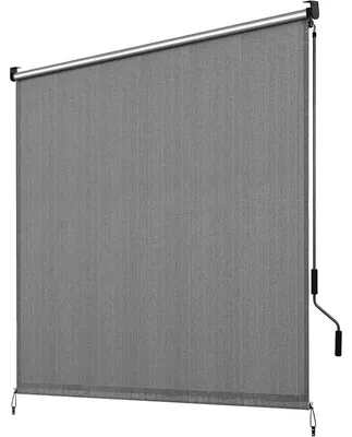 Obrázek produktu pro Vertikální markýza HLS024KD-1, 120 x 180 cm, šedá