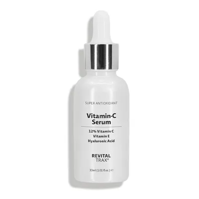 Produktbild von RevitalTrax - 12% Vitamin C Serum mit Hyaluronsäure - Hautpflege - 30 ml