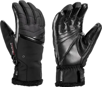 Produktbild von Leki Alpino Snowfox 3d Handschuhe Schwarz 6 Damen Schwarz 6