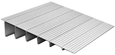 Produktbild von VEVOR Türschwellenrampe, 5 cm Erhöhung, 363 kg Tragfähigkeit, Türrampe für Rollstühle, Aluminium-Türschwellenrampe für Türöffnungen, verstellbare modulare Türschwellenrampe für Rollstühle, Scooter, Elektrorollstühle, 6 ft