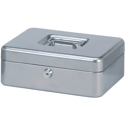 Produktbild von MAUL Geldkassette Muldeneinsatz 19 x 25 x 9 cm silber