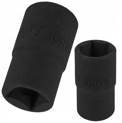 Image de Douille 16 mm 1/2" hexagonale courte