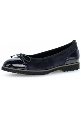 Immagine prodotto di Gabor 04.100 Ballerine - Scarpe basse da donna - Pantofole blu Elegante NUOVO