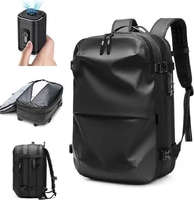 Produktbild von Vakuum-Rucksack – Airbag – Reisetasche – Handgepäck – Großer Reiserucksack für Damen und Herren