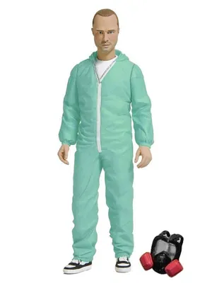 Produktbild von Breaking Bad Jesse Pinkman Actionfigur Hazmat Suit 15 cm Previews Exclusive