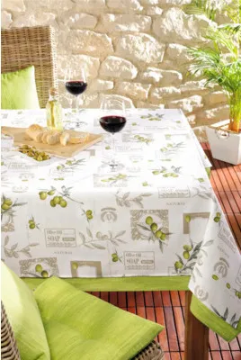 Produktbild von Tischdecke Marsala olive 110 x 140 cm