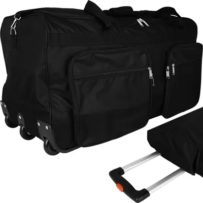 Produktbild von Trolleytasche XXL 3 Rollen schwarz